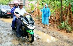 Dukung Geopark Ujung Kulon, Pemrov Banten Tuntaskan Jalan Rusak Sumur - Ujung Jaya Sepanjang 14 Km