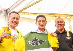 Gagal Finis di Grand Final APRC Danau Toba, Sandiaga Uno: Buat Saya Juaranya Tetap Bang Ijeck