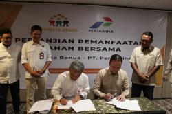 Dorong Kenaikan Produksi, Trimata Benua Sepakati Perjanjian  Pemanfaatan Lahan Milik Pertamina