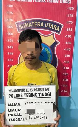 Curi Sepeda Motor, Pemuda Asal Simalungun Ditangkap Sat Reskrim Polres Tebing Tinggi