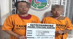 Kedapatan Miliki Sabu, Petani dan Wiraswasta Dibekuk Satuan Narkoba Polres Pematang Siantar