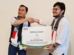 Salut! Lewat Campaign 'Belanja Sambil Donasi' Berhasil Galang Dana Rp 65 Juta untuk Palestina