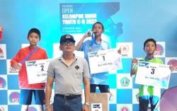 Agra dan Awa, Dua Climber Cilik Palembang Curi Tiga Medali di Open Kejurnas Panjat Tebing Bali 2023