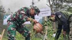 Cegah Bencana, Kodim 0724 Boyolali Tanam Ratusan Pohon di Gunung Merbabu