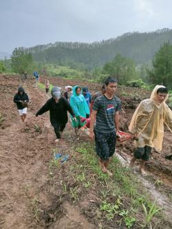 Tragis, Ibu dan Anak di Taput Tewas Tertimbun Tanah Longsor