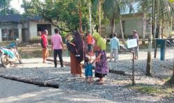 Warga Blokir Jalan Alternatif Pasca Banjir,  Ini Kata Kadis PUPR Aceh Barat