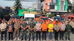 TNI-POLRI dan Pemkab Garut Siapkan Alutsista Penanganan Bencana