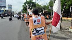 PKS Banyumas Gelar Flashmob, Sosialisasikan Gagasan Pangan Murah dan Kerja Gampang