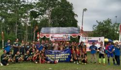 Pengurus Karang Taruna Gelar Pekan Olahraga Desa Angsana Ke-2 Tahun 2023