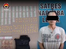 Pengedar Obat Tanpa Izin Edar Warga Rangkasbitung Beserta Barang Bukti Diamankan Polisi