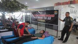 Peringati Hari Juang Kartika, Kodim 0406 Lubuklinggau Gelar Donor Darah Disambut para Pelajar