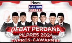 Saksikanlah, Live Streaming Debat Perdana Capres-Cawapres 2024
