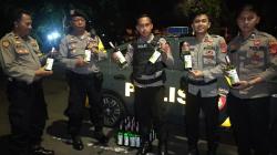 Operasi Pekat, Satuan Samapta Polres Tasikmalaya Kota Amankan Ribuan Botol Miras Sebulan Terakhir