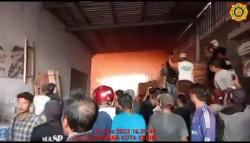 Kebakaran Gudang Toko Bahan Bangunan