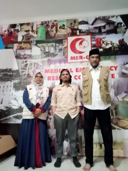 Farid Zanzabil Al Ayubi Salah Satu Relawan MER-C Yang Terjebak di Gaza Akhirnya Tiba di Indonesia