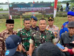 Hari Juang Kartika, TNI-AD Tanam 2.900 Pohon Diwilayah Korem 011/LW