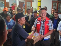 Pertamina Kembali Salurkan Bantuan kepada Korban Banjir dan Longsor di Humbahas