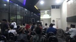 Nobar Debat Capres 2024 di Tuban Berlangsung Seru