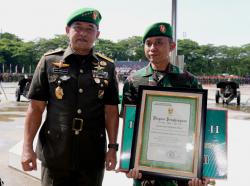 10 Hari Menjabat, Dandim 0728 Wonogiri Langsung Mendapat Penghargaan dari KASAD