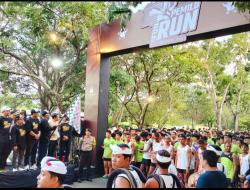 Satgas Gabungan OMB Polda & Polresta Denpasar Amankan Pemilu Fun Run 2023