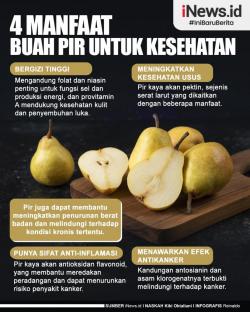 Begini Manfaaat Buah Pir untuk Kesehatan, Yuk Dicek