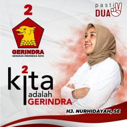 Hj. Nurhidayah Tokoh Perempuan Gerindra Optimis Prabowo Menang Satu Putaran