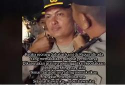 Kisah Haru Perwira Polisi, Istri Meninggal Kecelakaan Sahabat yang Gantikan Pasang Pangkat di Pundak