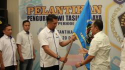 Pelantikan Pengurus PWI Tasikmalaya 2023-2026, Hilman Hidayat Ingatkan Pentingnya Kode Etik