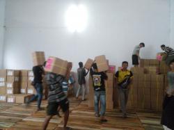 Surat Suara Pilpres dan DPD Tiba di Gudang KPU Ciamis, Proses Sorlip Segera Dilakukan
