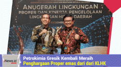 Petrokimia Gresik Kembali Meraih Penghargaan Proper emas dari dari KLHK