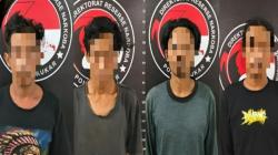 Kompak Patungan Bisnis Sabu, 4 Sekawan di Kukar Diciduk Polisi