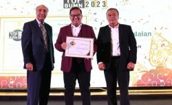 Berkontribusi untuk Ekonomi Berkelanjutan, Pegadaian Raih Dua Penghargaan Bisnis BUMN Awards 2023