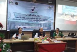 Diseminasi Hasil Intensifikasi Pengawasan Pangan Menjelang Nataru 2023-2024