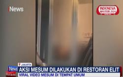 Sejoli Mesum di Ruang VIP Restoran Kawasan Jalan Senopati, Jadi Viral  Direkam Pengunjung Lain   