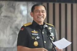 11 Pati TNI AD Naik Pangkat Lapor KSAD Jenderal TNI Maruli Simanjuntak