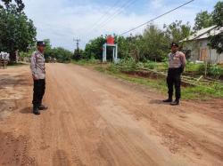 Polsek Rebang Tangkas Pam Rawan Pagi dalam Rangka Ciptakan Situasi Kamtibmas di Gunung Sari