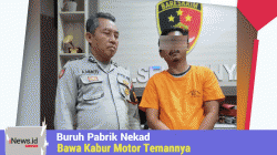 Terlilit Pinjol, Buruh Pabrik Nekad Bawa Kabur Motor Temannya