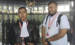 Interupsi Ditolak Hakim MK, Tim Kuasa Hukum Walkout dari Ruang Sidang