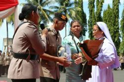 Kisah Dismas Puyu, Anak Panti Asuhan yang Wujudkan Mimpi Jadi Polisi