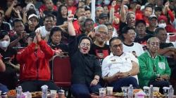 Suasana Meriah Nobar Debat Cawapres di Markas PDIP Jateng Bersama Tim Pemenangan Ganjar-Mahfud