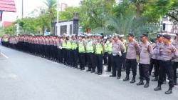 Apel Gabungan Pengamanan Malam Natal, Kapolresta Balikpapan Minta Personel Waspada