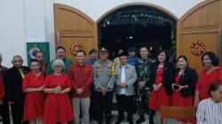 Polres Tasikmalaya Kota Bersama Forkopimda Lakukan Patroli ke Sejumlah Gereja di Malam Natal 2023