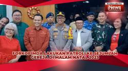 VIDEO: Polres Tasikmalaya Kota Bersama Forkopimda Lakukan Patroli ke Gereja di Malam Natal 2023