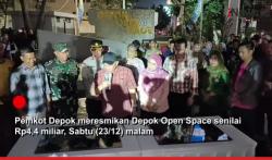 Walikota Depok Gelontorkan dan Resmikan Open Space Senilai Rp4,4 Miliar