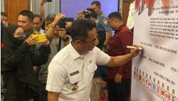 Wujudkan Pemilu 2024 Damai, Unsur Forkopimda Kota Balikpapan Sepakat Jalin Sinergitas 