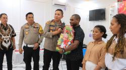 Rayakan Natal Bersama Polres Grobogan, Ini Yang Dirasakan Pelajar Asal Papua