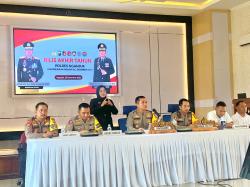 Polres Nganjuk Gelar Rilis Akhir Tahun 2023, Kapolres: Situasi Kamtibmas Nganjuk Masih Kondusif