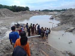 Seorang Pemuda di Bangka Barat Tewas Tertimbun Longsor Tanah Tambang Timah