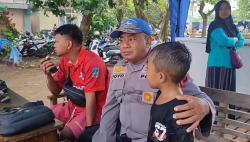 Puluhan Bocah Terpisah dari Orang Tuanya Saat Asik Berenang di Pantai Pangandaran