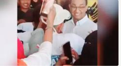 Video Viral Capres Anies Baswedan  Ditampar Pria saat Kampanye di Pontianak